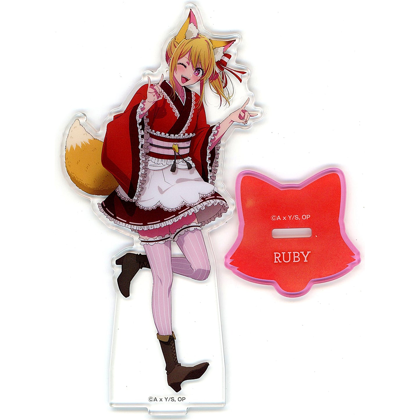 Ruby Hoshino Original Acrylic Stand Maruchan FamilyMart x Oshi no Ko Campaign [USED]