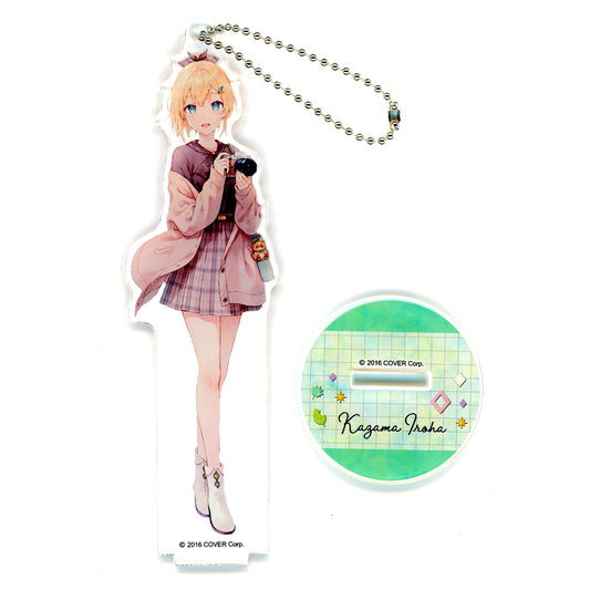 Kazama Iroha Hiten Illustration Hololive x Captore Acrylic Stand Keychain [USED]