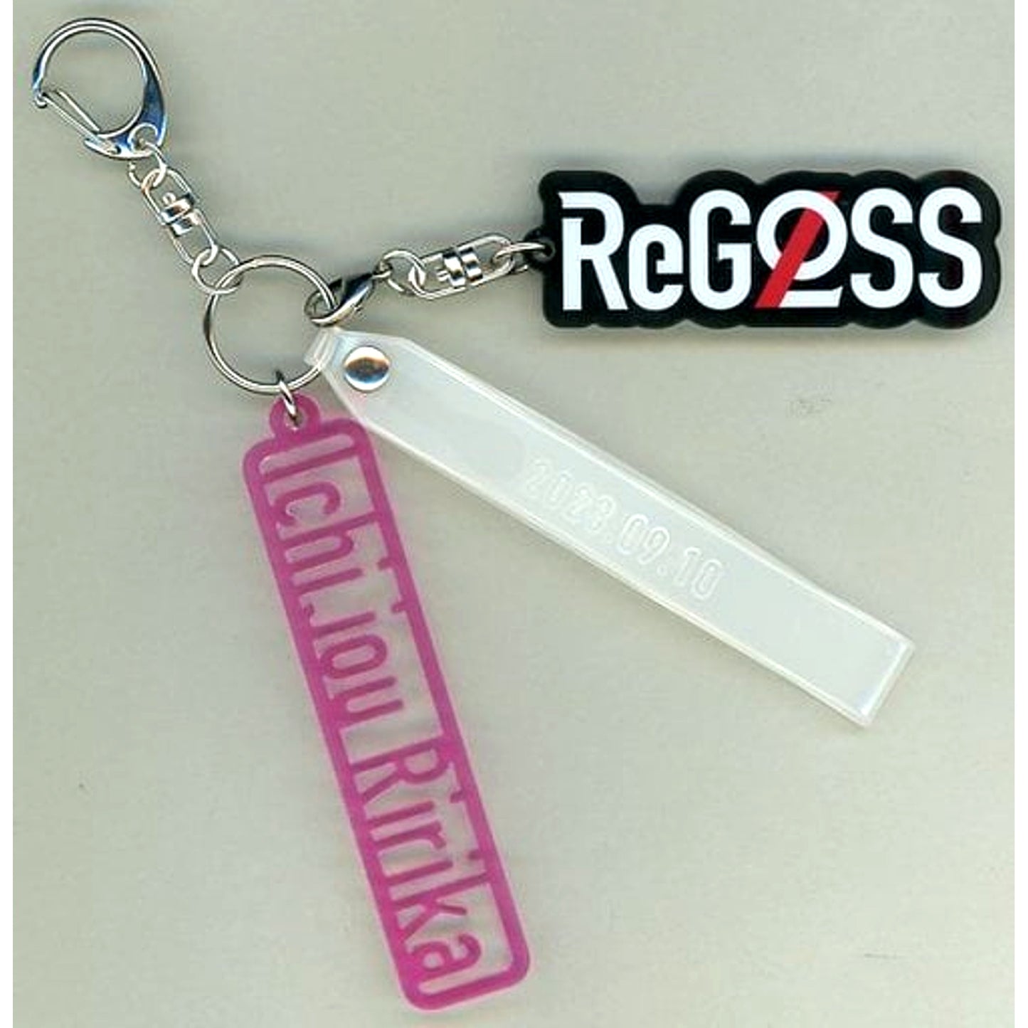 Ichijou Ririka Hololive Name Keychain ReGLOSS Debut Celebration [USED]