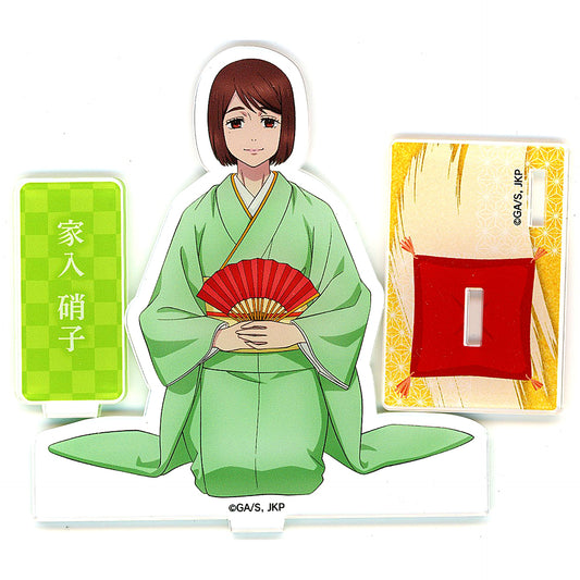 Shoko Ieiri KITTE x Jujutsu Kaisen New Year Fes Acrylic Stand Kimono Ver. [USED]
