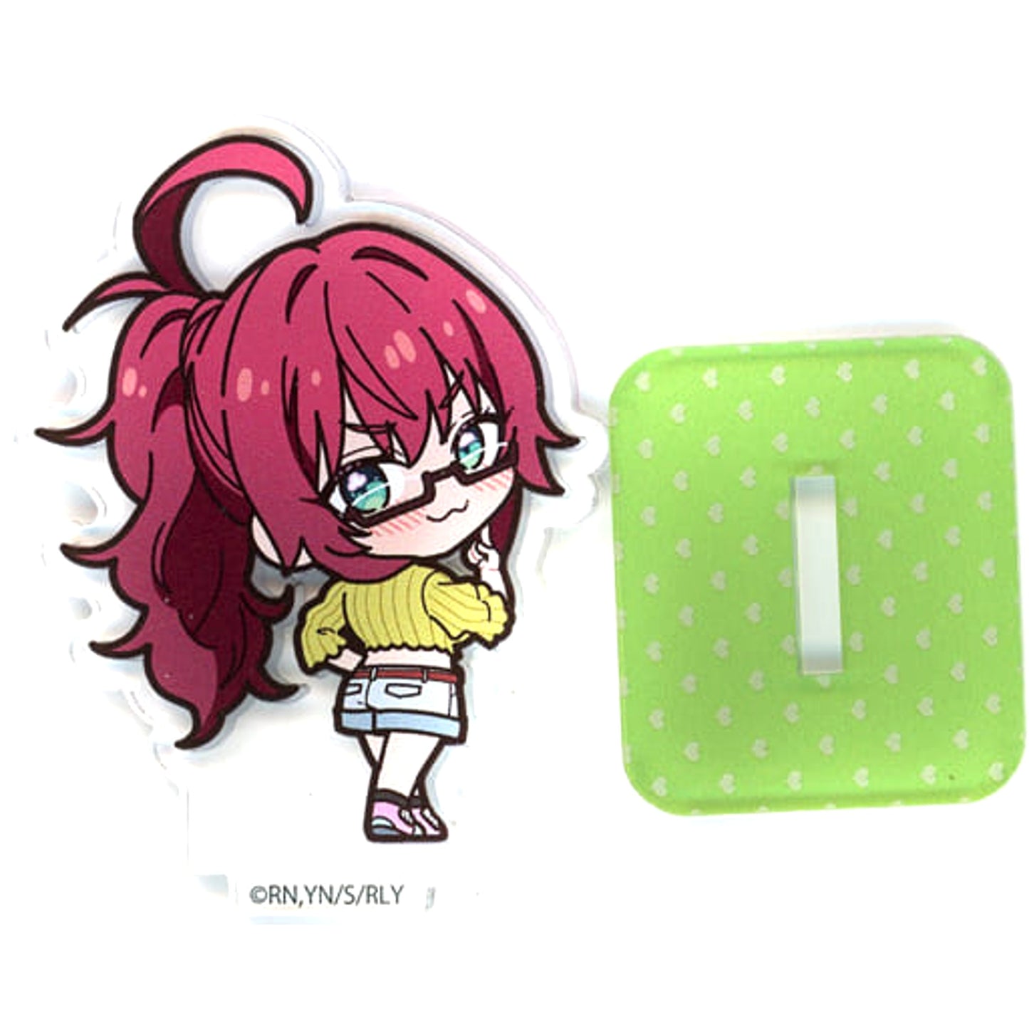 The 100 Girlfriends Who Really, Really, Really, Really, REALLY Love You Kusuri Yakuzen Double-Sided Acrylic Stand Acrylic Card Kuji Backhug Trade Ticket Prize Acrylic Stands [USED]