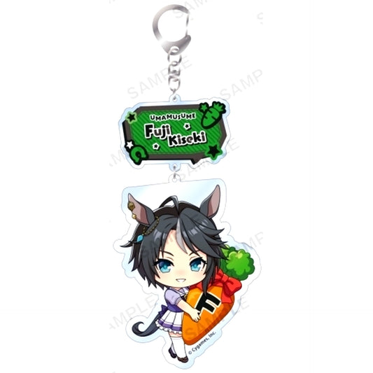 Fuji Kiseki Uma Musume Pretty Derby Mugyumini Acrylic Keychain Vol. 3 [USED]