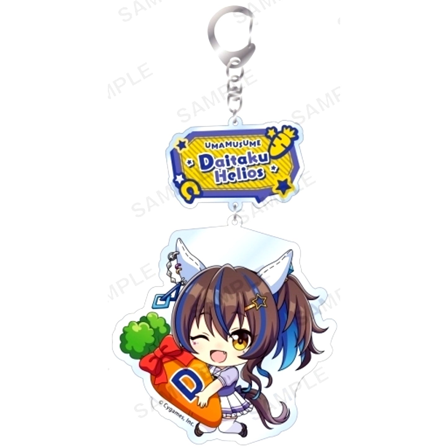 Daitaku Helios Uma Musume Pretty Derby Mugyumini Acrylic Keychain vol.3 [USED]