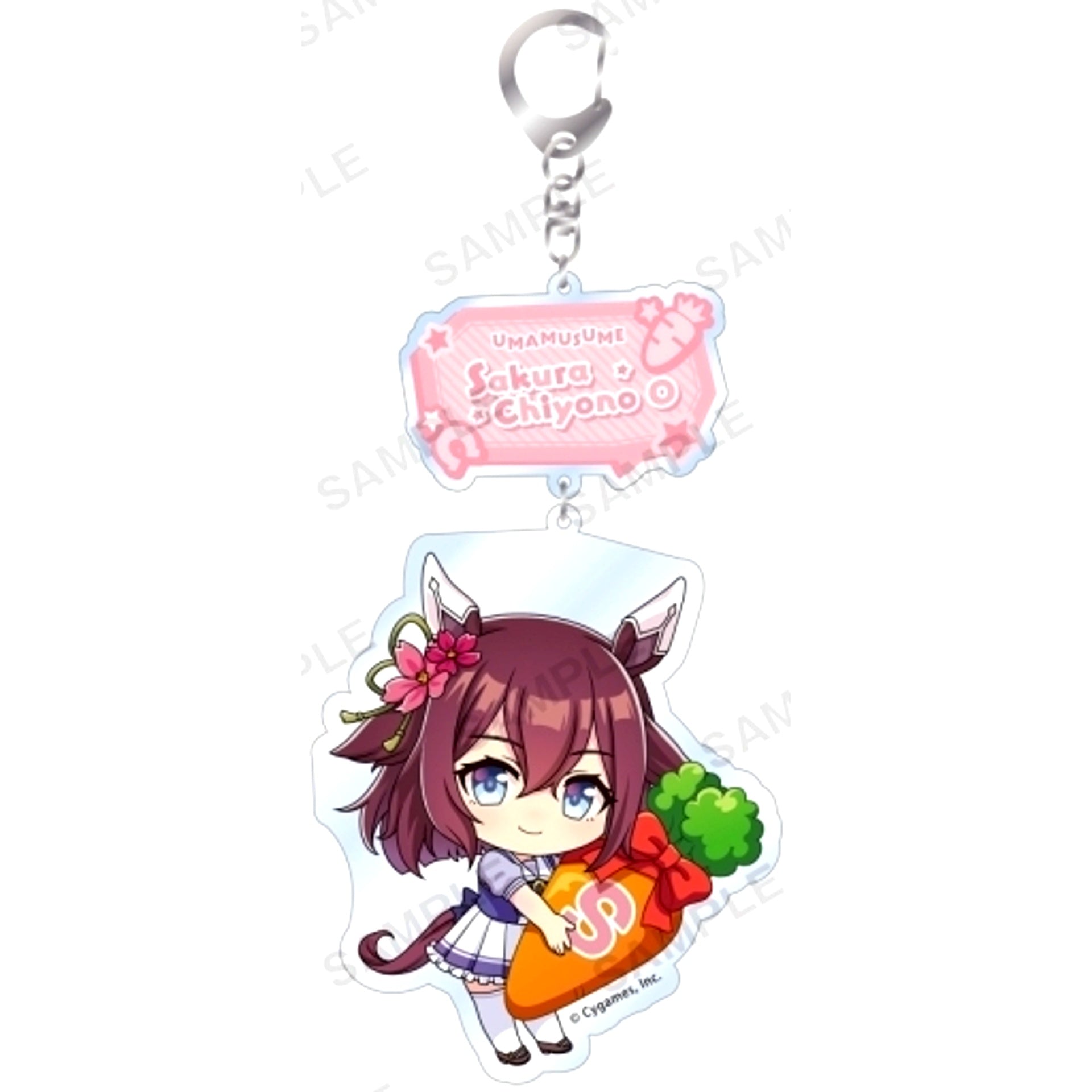 Sakura Chiyono O Umamusume Pretty Derby Mugyumini Acrylic Keychain Vol.3 [USED]