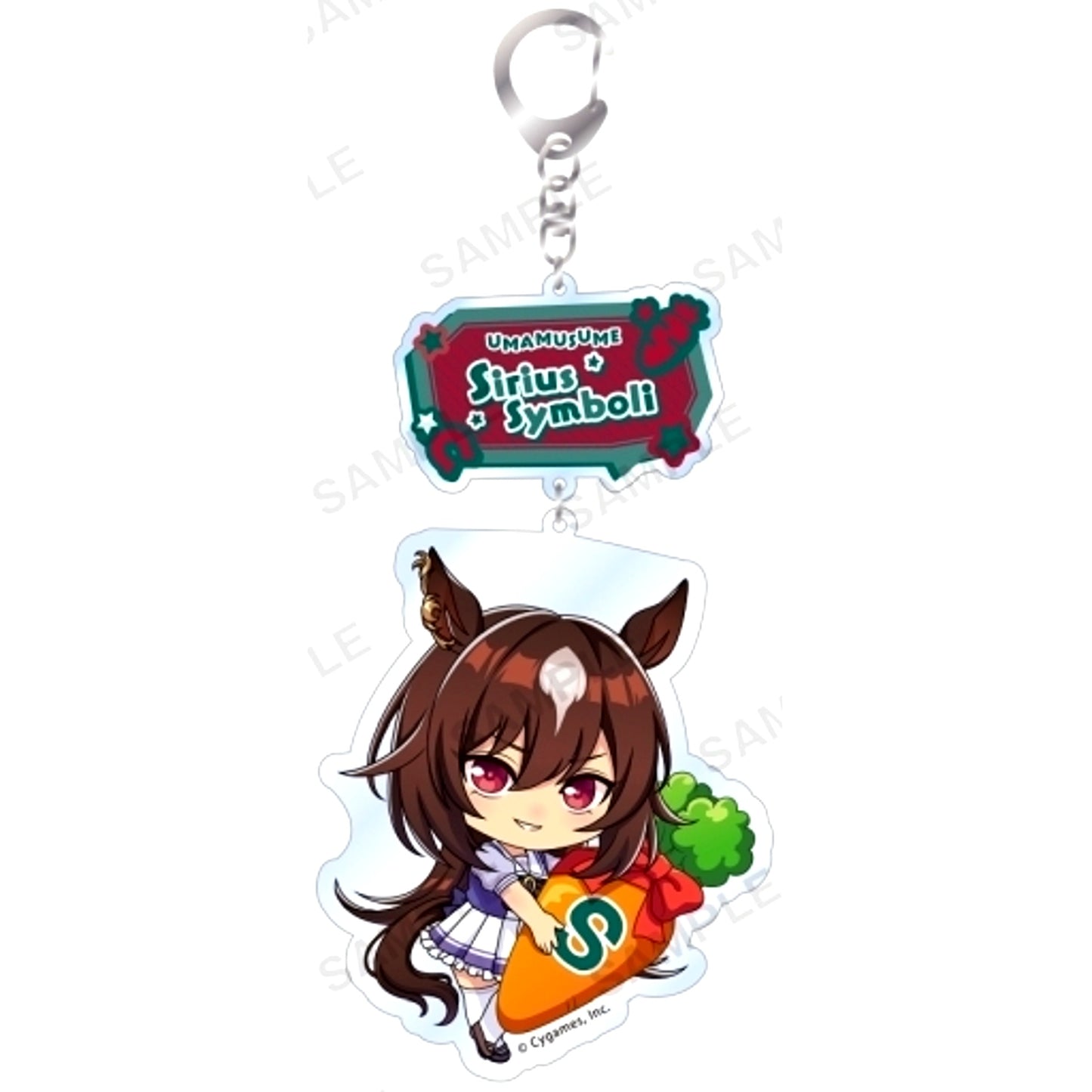 Sirius Symboli Umamusume Pretty Derby Mugyumini Acrylic Keychain Vol.3 [USED]