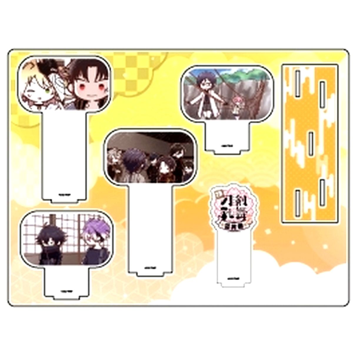 Toku: Touken Ranbu Hanamaru Setsugetsuka Acrylic Diorama Graph Art Illustration Type A [USED]