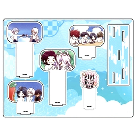 Toku: Touken Ranbu Hanamaru Setsugetsuka Graph Art Illustration Type C Acrylic Stand [USED]