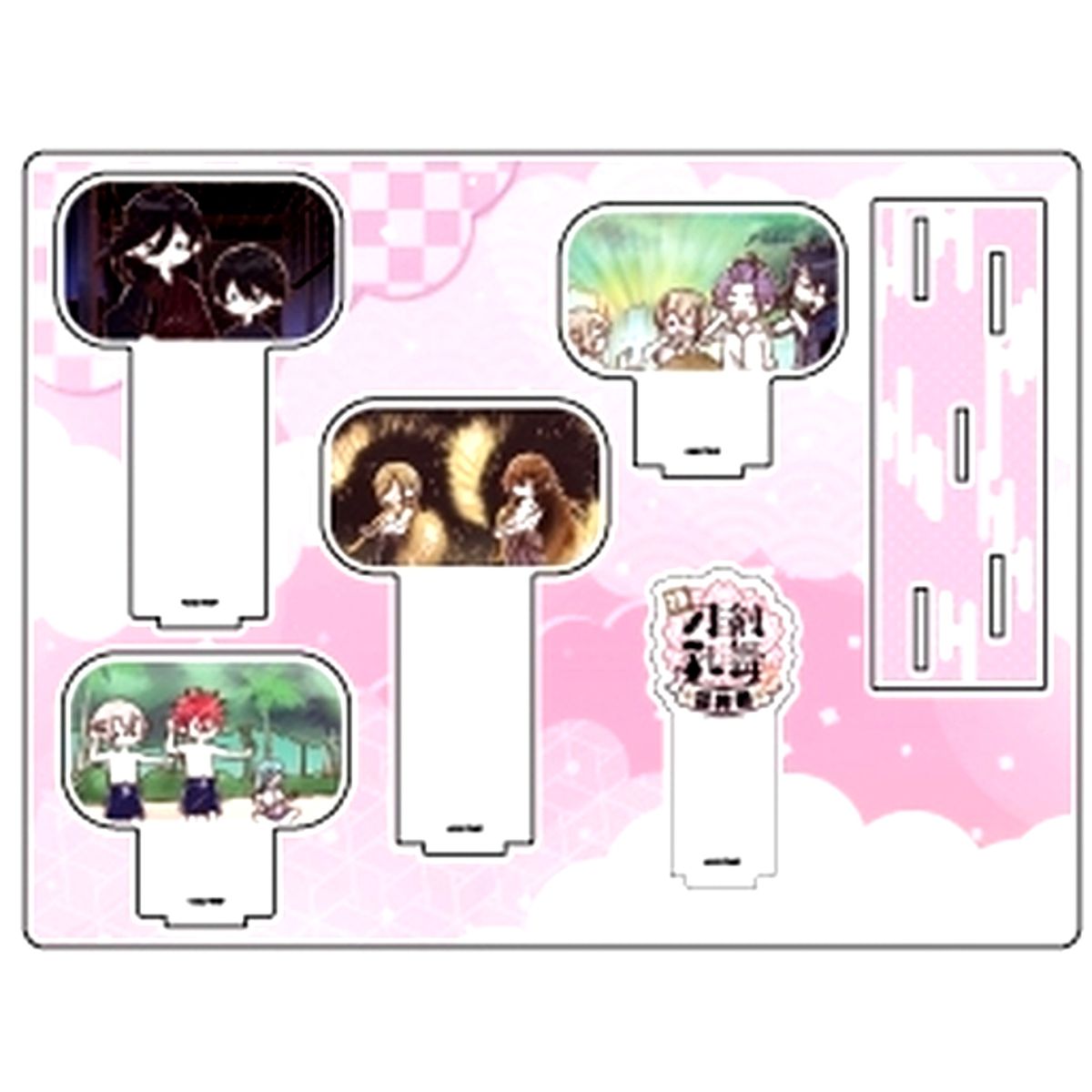 Toku: Touken Ranbu Hanamaru Setsugetsuka Graph Art Illustration Type D Acrylic Stand [USED]