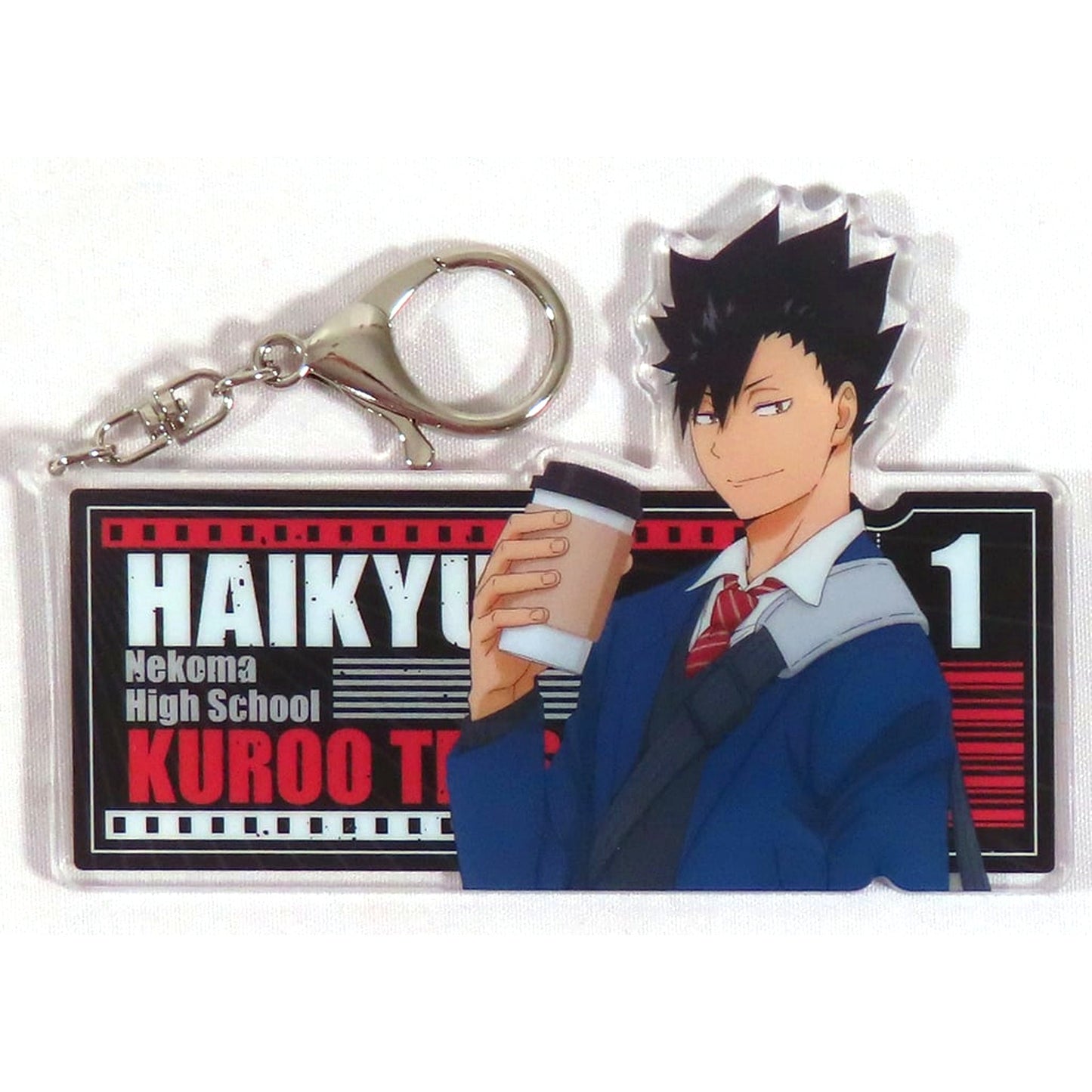 Tetsuro Kuroo Haikyu!! The Dumpster Battle Acrylic Keychain Theater Goods [USED]