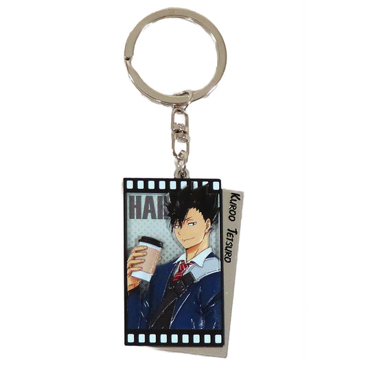 Tetsuro Kuroo Haikyu!! Movie: Battle of the Garbage Dump Relief Keychain Theater Limited [USED]