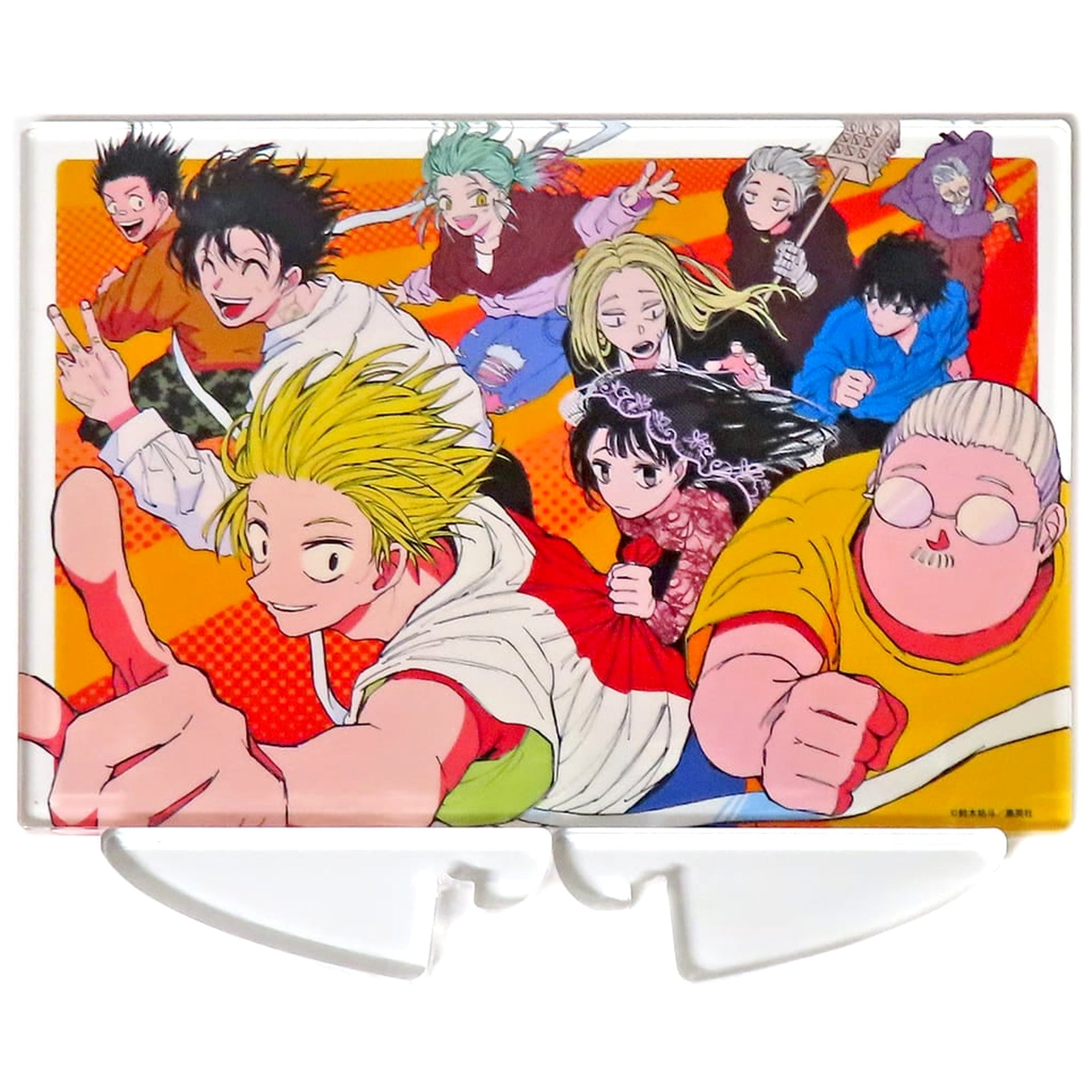 Sakamoto Days Taro Sakamoto & Others E Premium Acrylic Art Weekly Shonen Jump Digital Ver. Subscribers Limited Service For All Applicants Acrylic Item [USED]