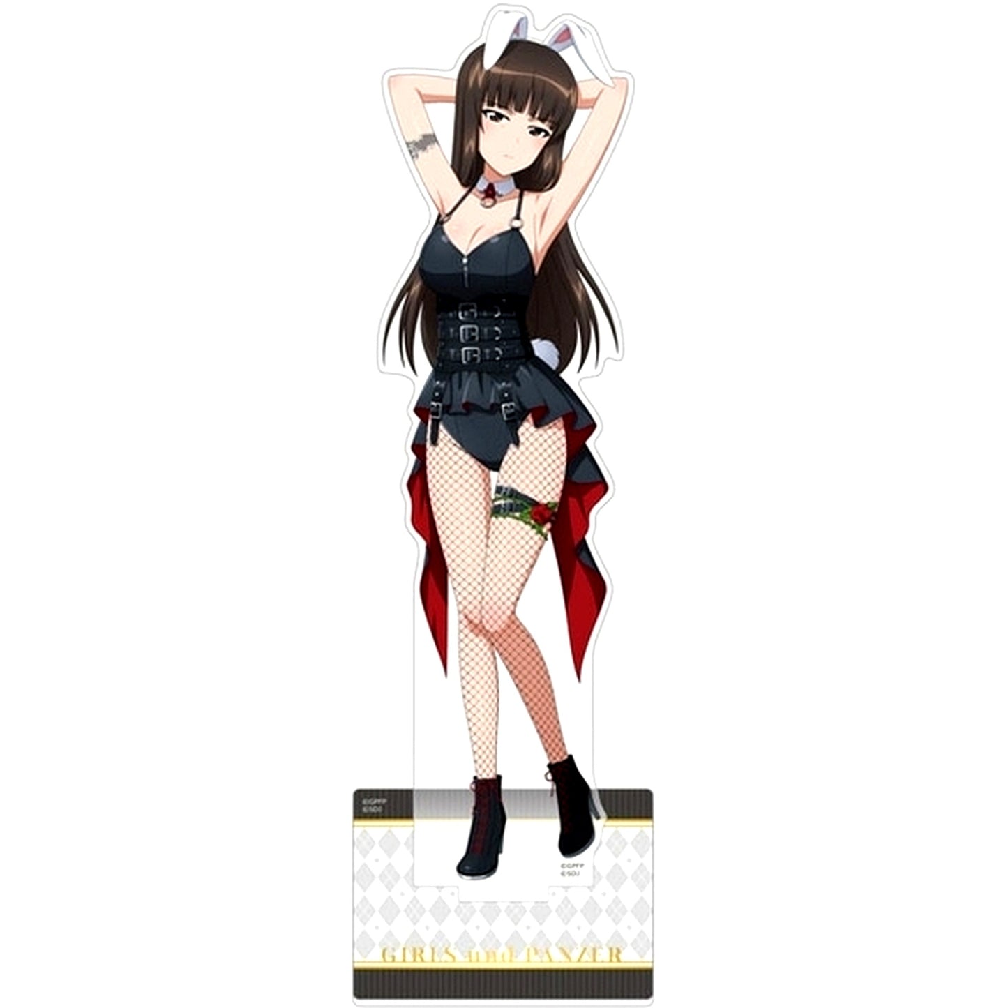 Shiho Nishizumi Girls und Panzer Senshado Daisakusen! Bunny Girl 2023 Extra Large Acrylic Stand [USED]