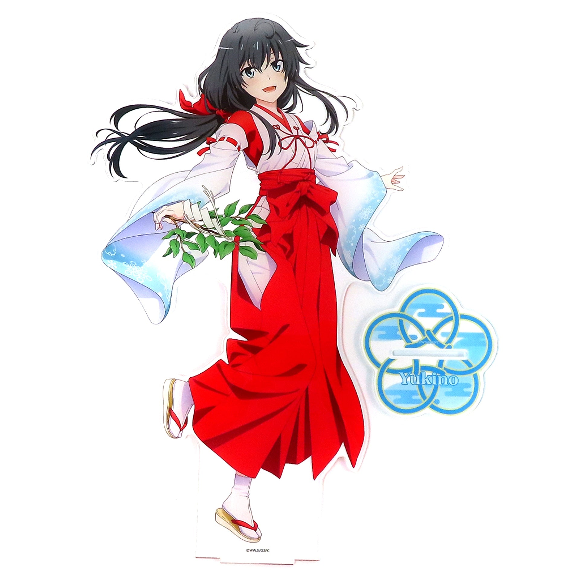 Yukino Yukinoshita My Teen Romantic Comedy SNAFU Climax Mikagura Trio Big Acrylic Stand C103 Goods [USED]