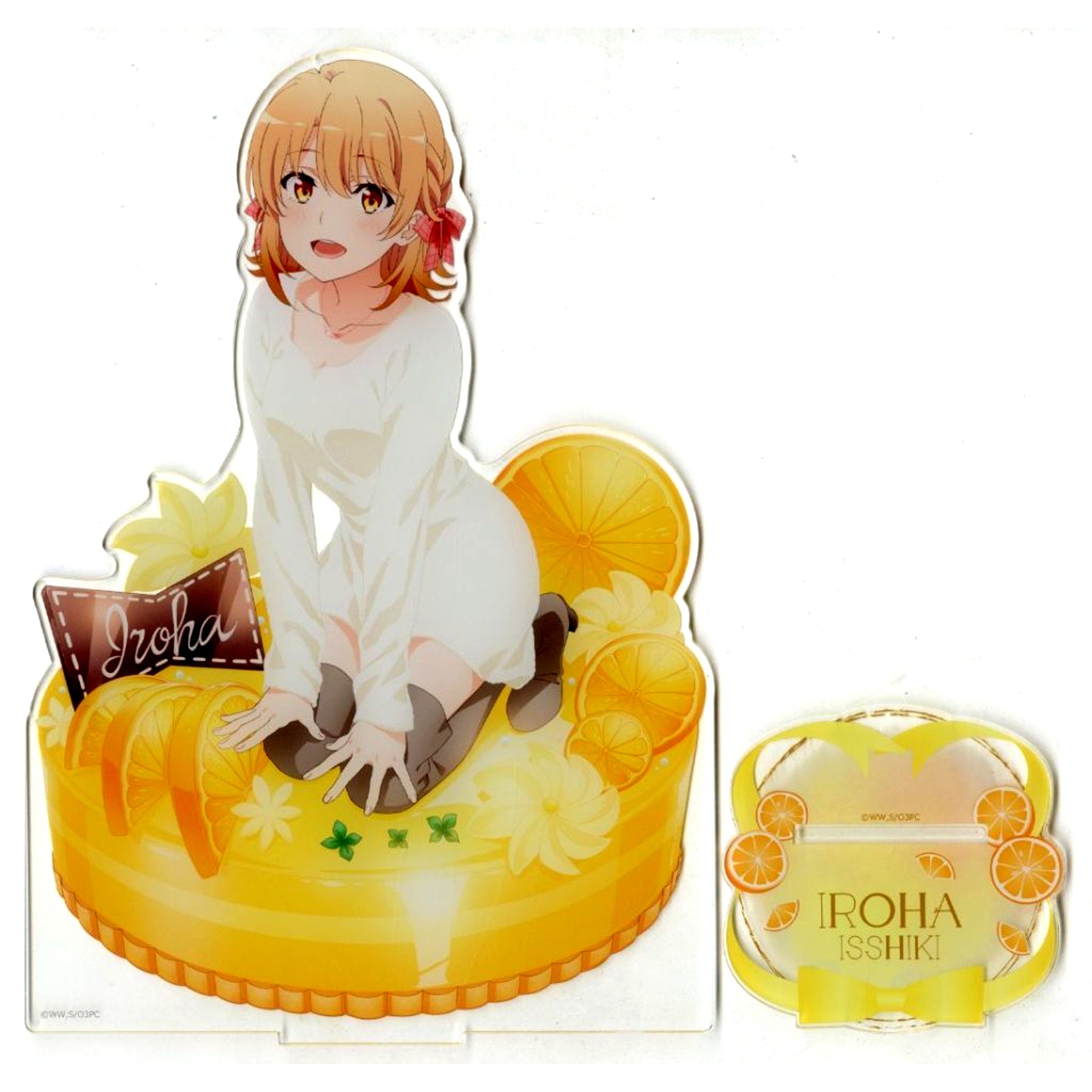 Iroha Isshiki Big Acrylic Stand Sweets Style My Teen Romantic Comedy SNAFU Climax C103 Goods [USED]