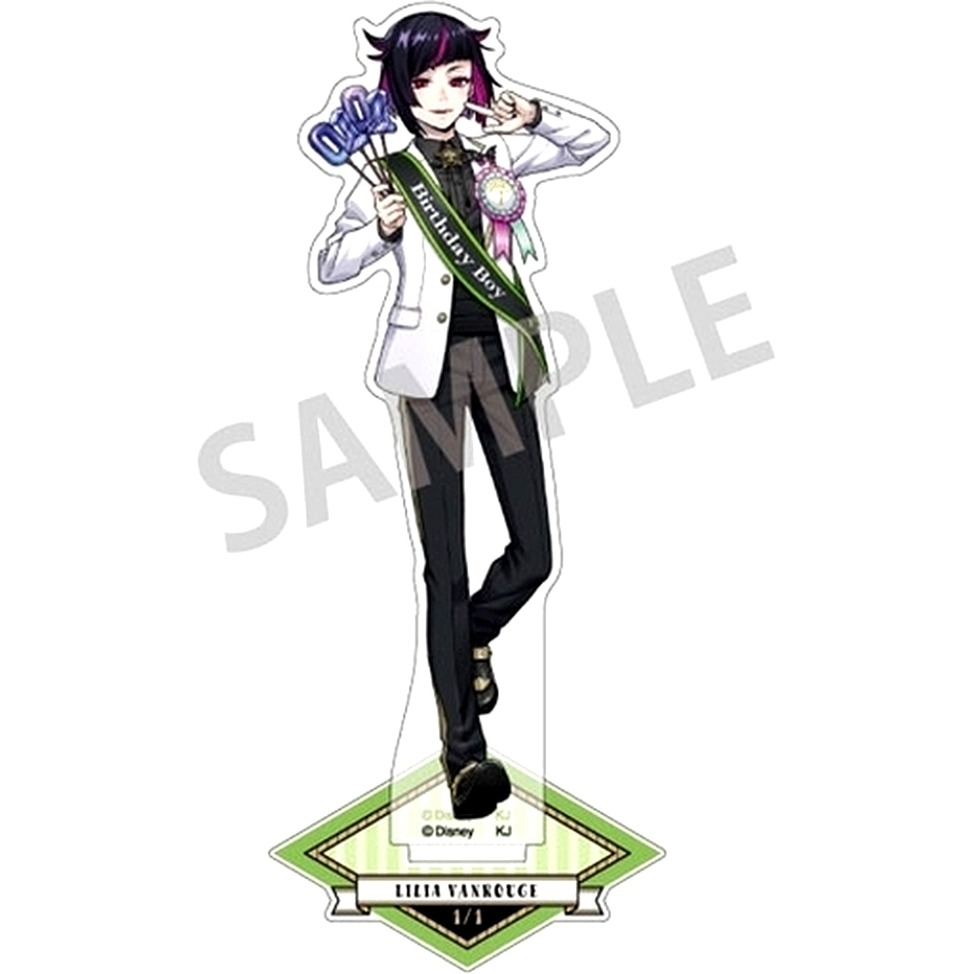 Lilia Vanrouge Omekashi Birthday Ver. Disney Twisted-Wonderland Omekashi Birthday Fair in Animate Acrylic Stand [USED]