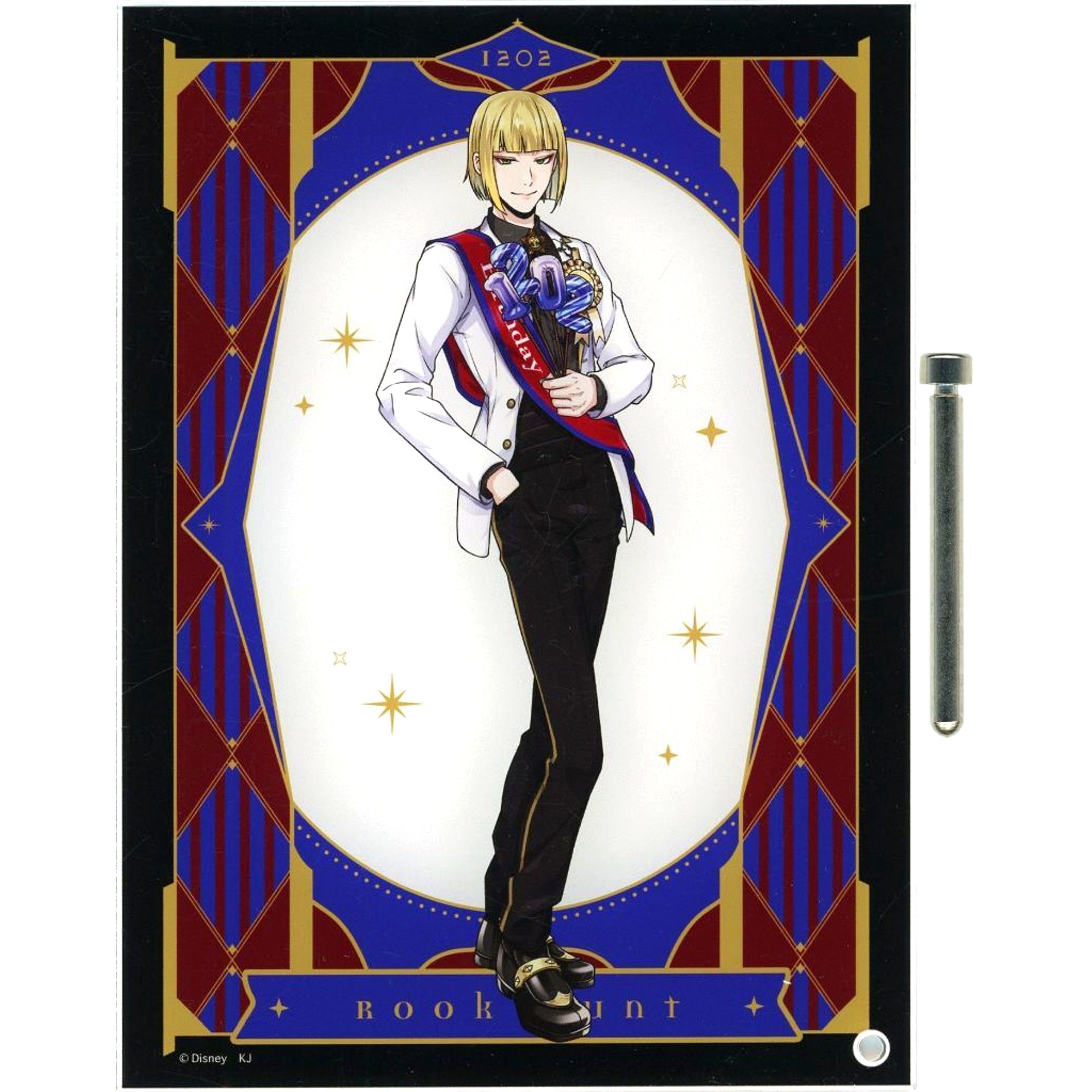 Rook Hunt Omekashi Birthday Fair in Animate Disney Twisted-Wonderland Omekashi Birthday Ver. Acrylic Panel [USED]