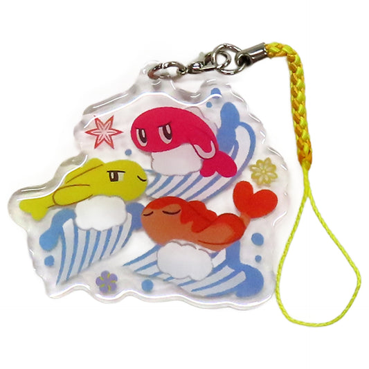 Tatsugiri Wave Acrylic Netsuke Collection Pokemon Daisushi! Tatsugiri Zukushi Pokemon Center Ltd [USED]