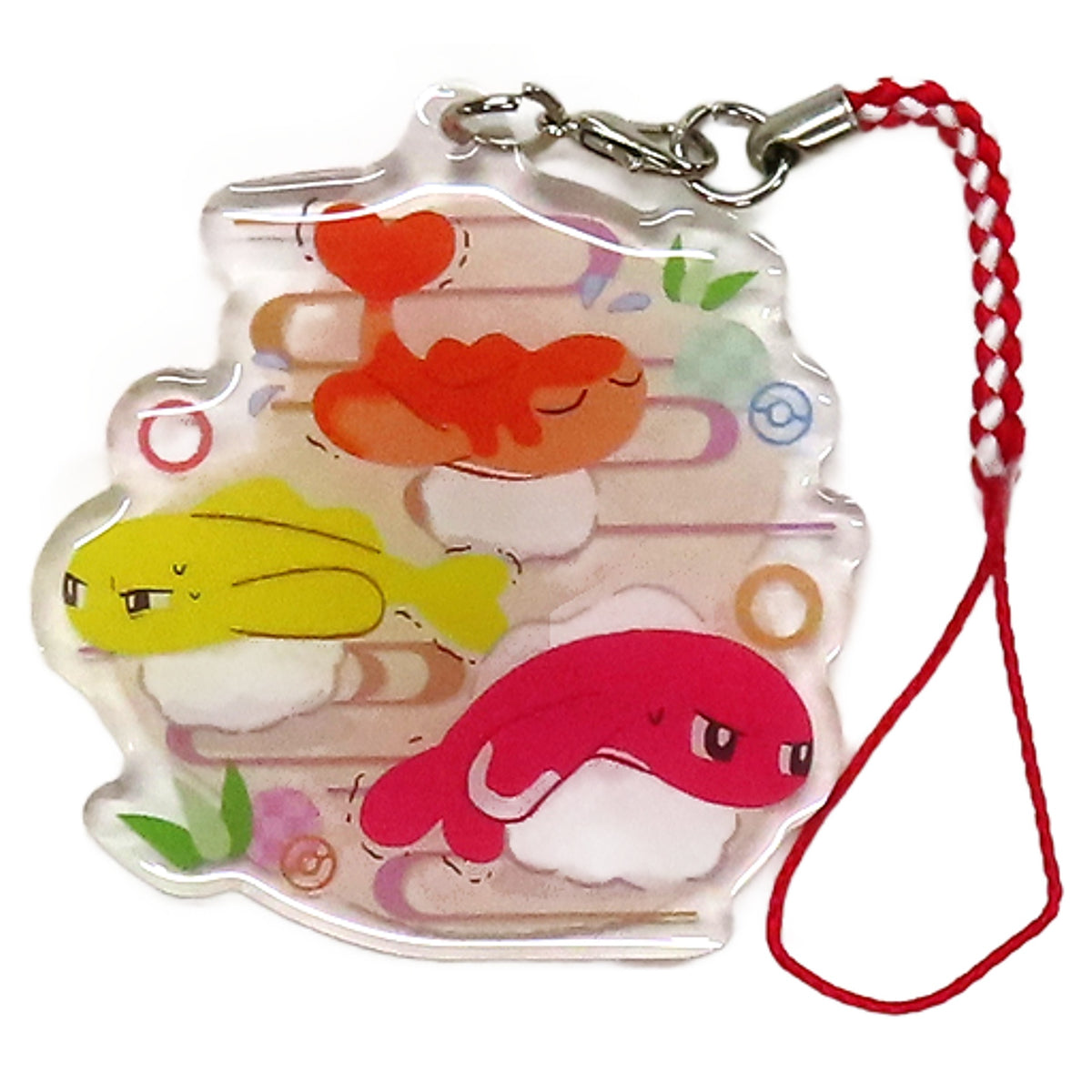 Tatsugiri Poke Ball Acrylic Netsuke Collection I Love Sushi! Tatsugiri Collection Pokemon Pokemon Center Limited [USED]