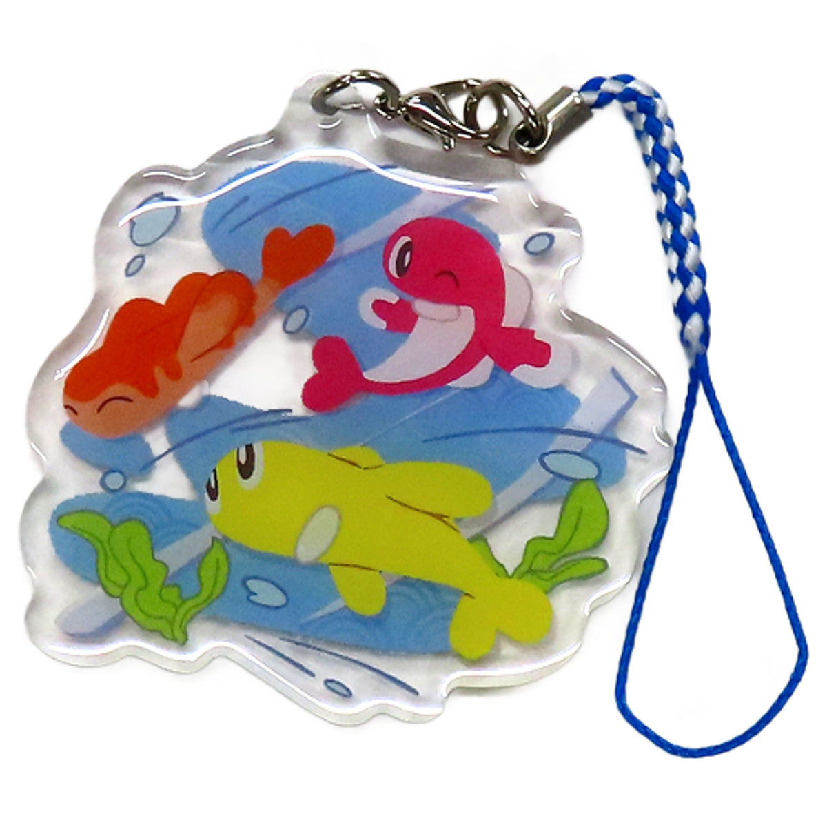 Tatsugiri Swimming Acrylic Netsuke Collection Pokemon Daisushi! Tatsugiri Zukushi Pokemon Center Ltd [USED]