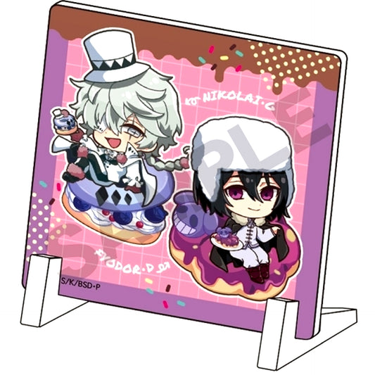 Fyodor D. & Nikolai G. Bungo Stray Dogs Mini Acrylic Panel [USED]