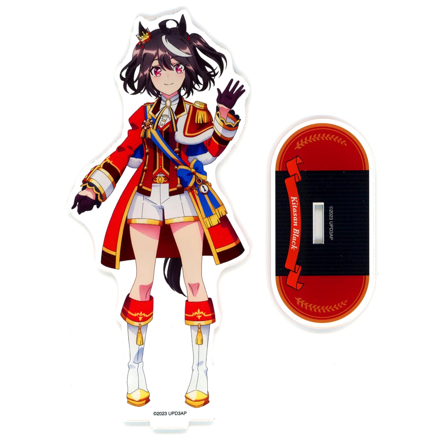 Kitasan Black Uma Musume Pretty Derby Season 3 Acrylic Stand New Race Outfit Kegan no Shimaika Ver [USED]