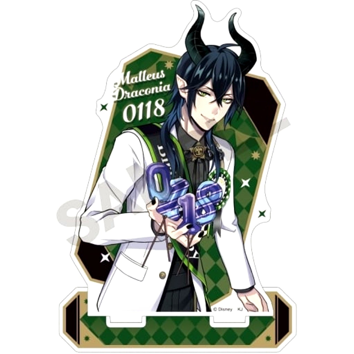 Malleus Draconia Omekashi Birthday Disney Twisted-Wonderland Acrylic Stand [USED]