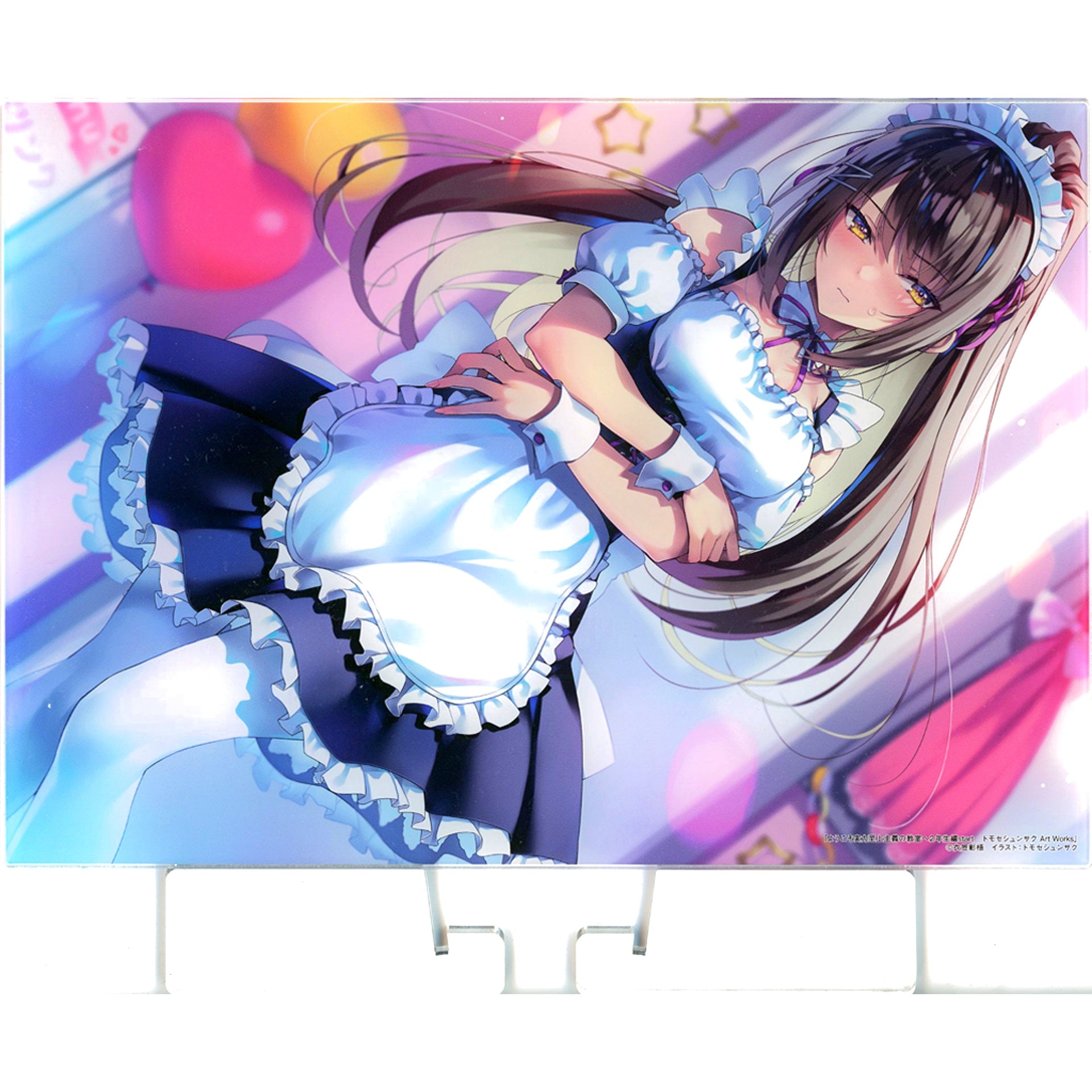 Sae Chabashira Special B5 Acrylic Board Bonus for Classroom of the Elite 2nd Year Start Shunsaku Tomose Art Works Toranoana [USED]