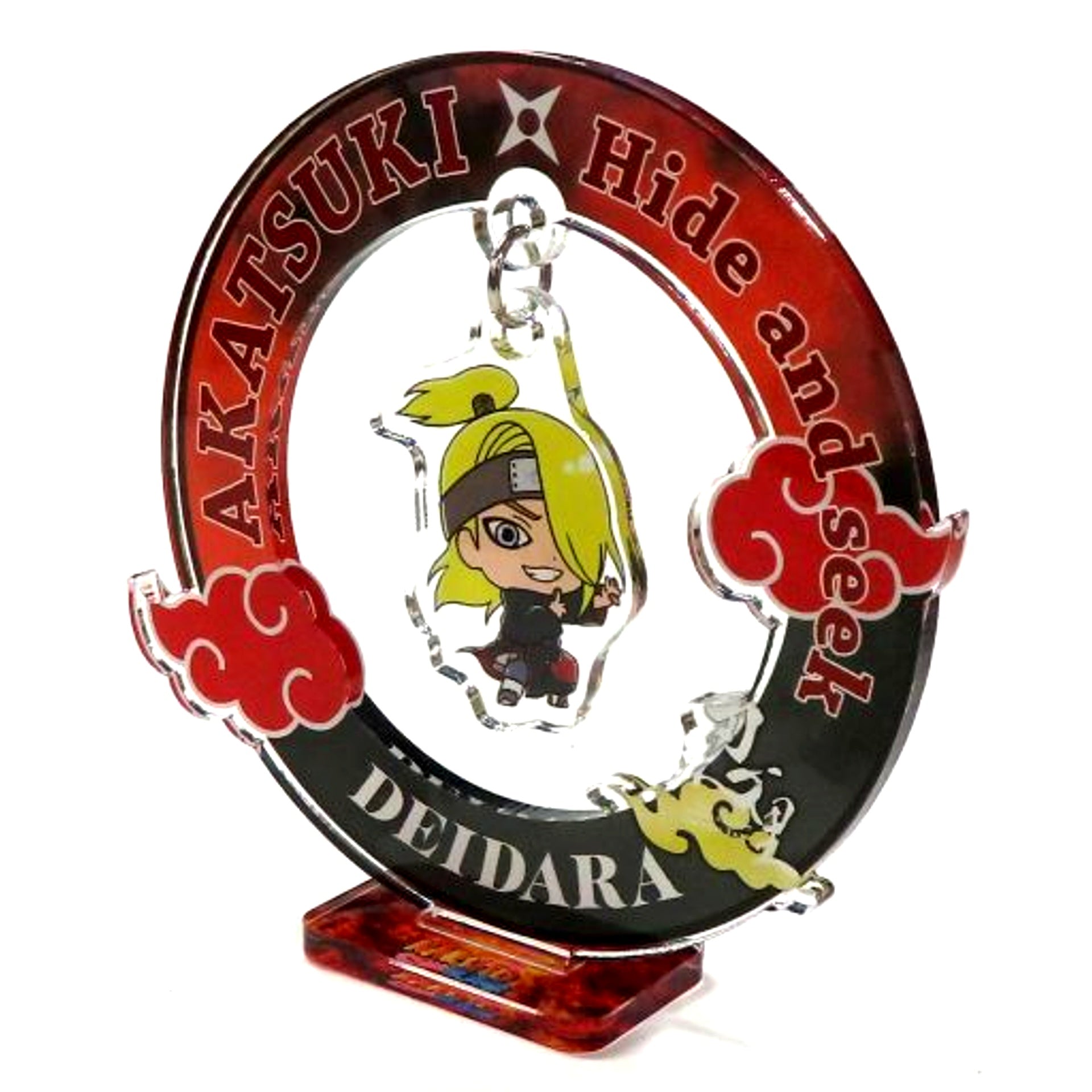 Deidara Akatsuki Swaying Acrylic Stand Naruto & Boruto Naruto Next Generations Shinobi-Zato [USED]