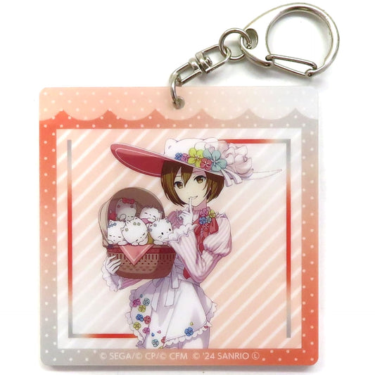Hatsune Miku: Colorful Stage! X Sanrio Characters MEIKO Nya Nyi Nyu Nye Nyon Acrylic Keychain Collection A Keychains [USED]