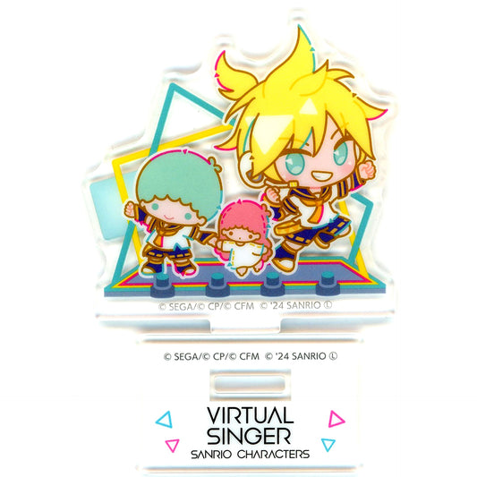 Kagamine Len x Little Twin Stars Project Sekai Colorful Stage! feat. Hatsune Miku x Sanrio Characters Mini Character Acrylic Stand Collection A [USED]