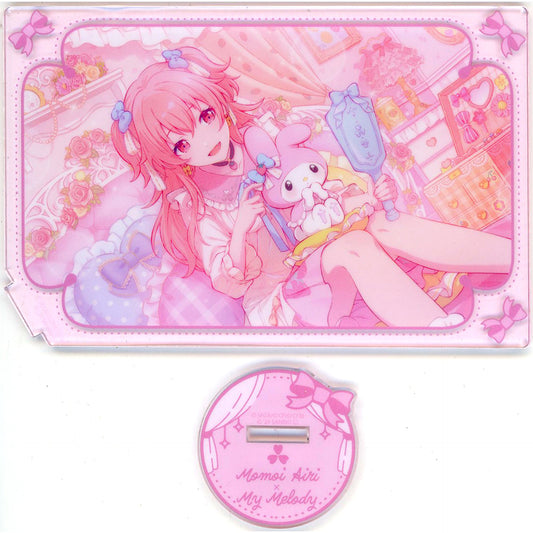 Airi Momoi x My Melody After Training Project Sekai Colorful Stage! feat. Hatsune Miku x Sanrio Characters Card-style Acrylic Stand [USED]