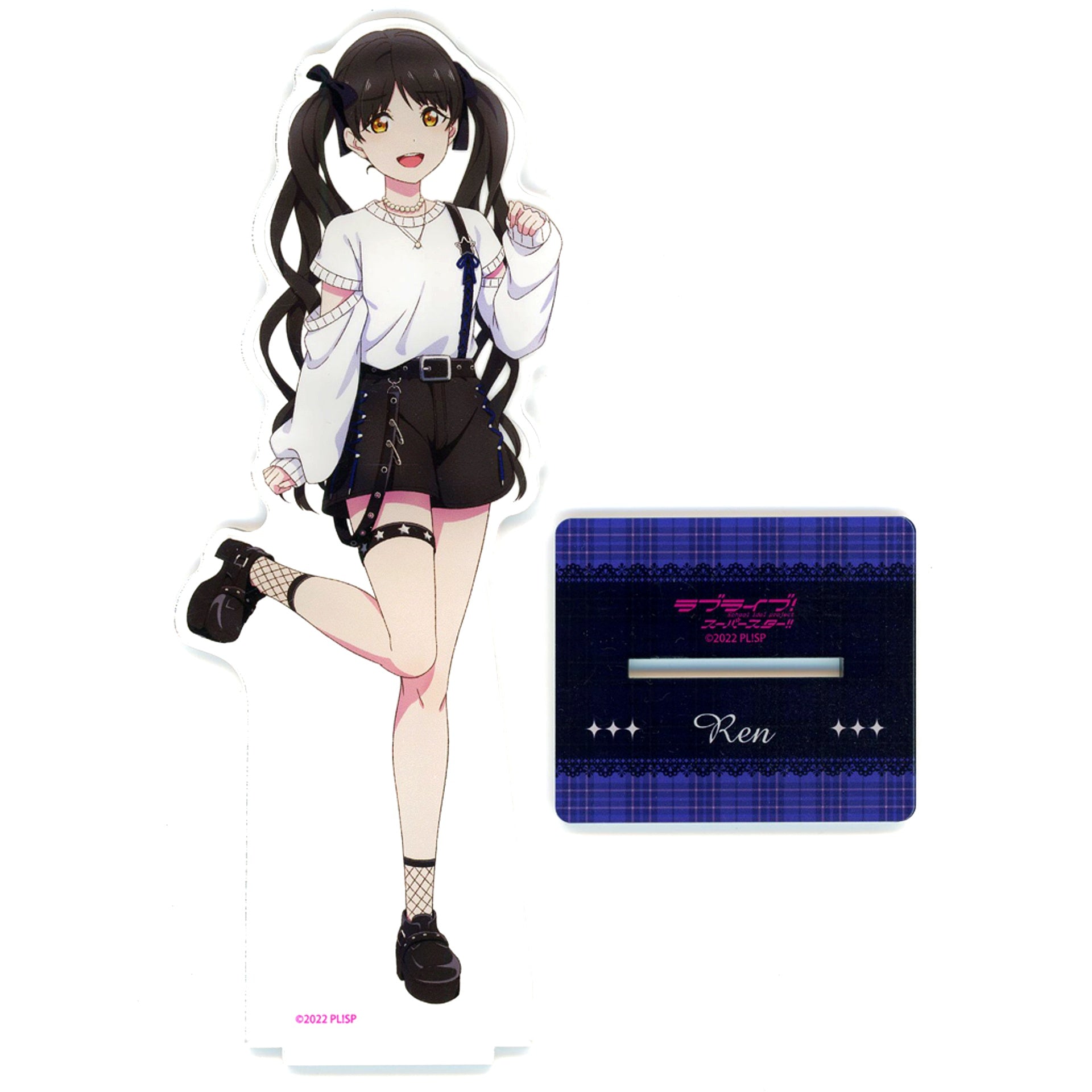 Ren Hazuki Big Acrylic Stand Subculture Fashion Ver. Love Live! Superstar!! [USED]