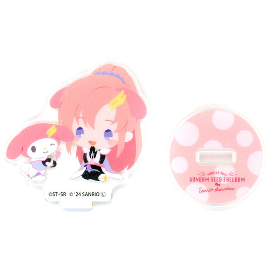 Lacus Clyne & My Melody Mobile Suit Gundam SEED FREEDOM x Sanrio Characters Trading Mini Character Acrylic Stand Theater Goods [USED]