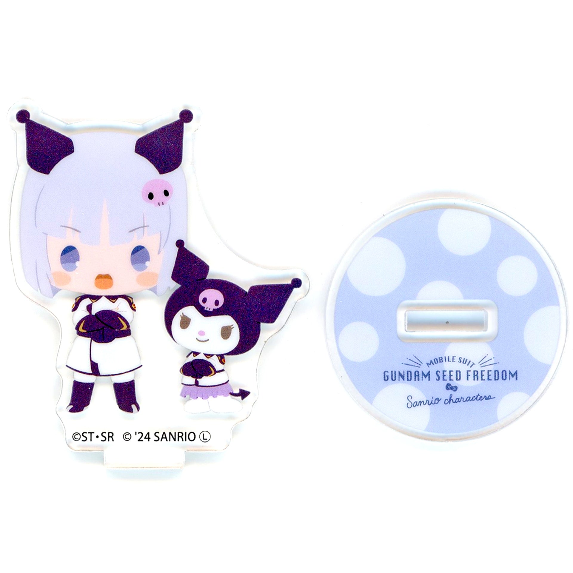 Yzak Joule & Kuromi Mobile Suit Gundam SEED FREEDOM x Sanrio Characters Trading Mini Chara Acrylic Stand Theater Goods [USED]