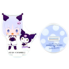 Yzak Joule & Kuromi Mobile Suit Gundam SEED FREEDOM x Sanrio Characters Trading Mini Chara Acrylic Stand Theater Goods [USED]