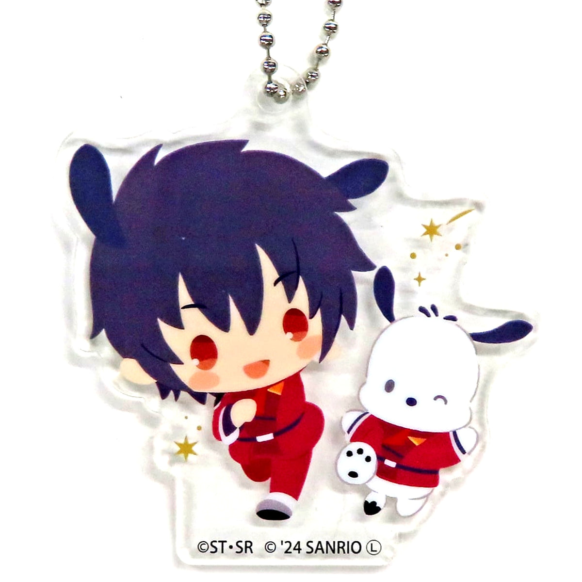 Shinn Asuka & Pochacco Mobile Suit Gundam SEED FREEDOM x Sanrio Characters Trading Mini Chara Acrylic Keychain Theater Goods [USED]