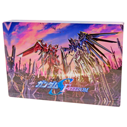 Mecha Visual Mobile Suit Gundam SEED FREEDOM Acrylic Block Theater Goods [USED]