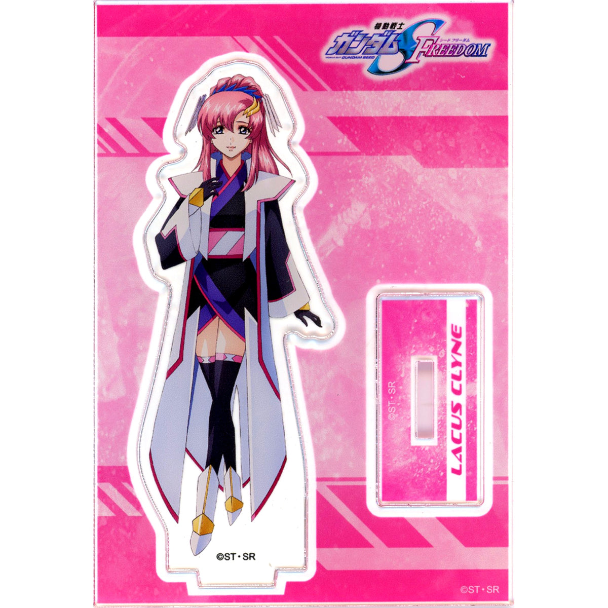 Lacus Clyne Mobile Suit Gundam SEED FREEDOM Trading Acrylic Stand Uniform Theater Goods [USED]