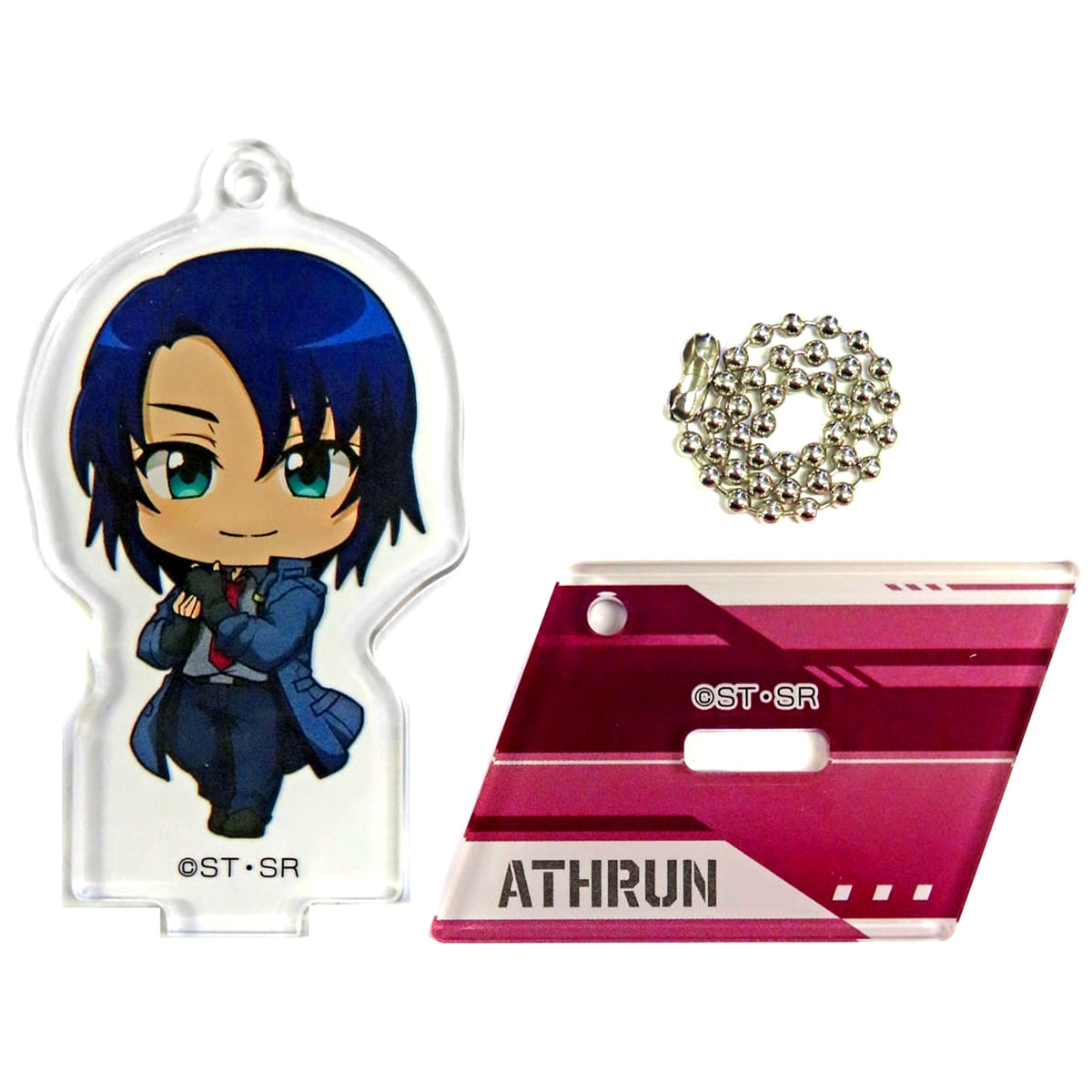 Athrun Zala (Uniform) Mobile Suit Gundam SEED FREEDOM Trading Mini Chara Acrylic Stand Keychain Theater Goods [USED]
