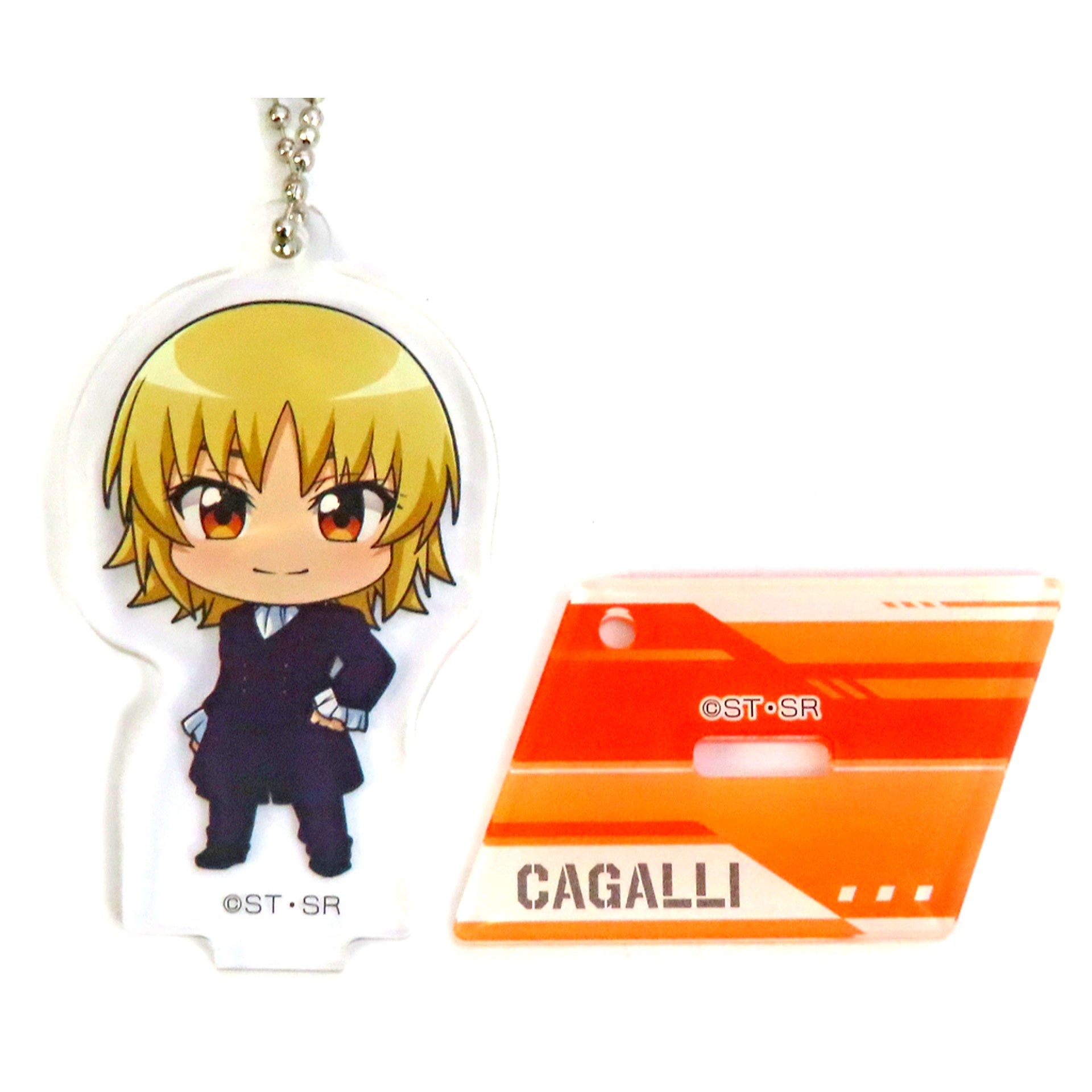 Cagalli Yula Athha Uniform Mobile Suit Gundam SEED FREEDOM Trading Mini Chibi Acrylic Stand Keychain Theater Goods [USED]