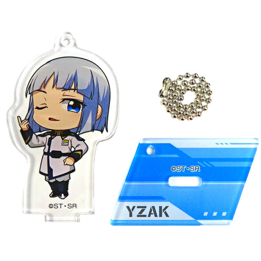 Yzak Joule Uniform Mobile Suit Gundam SEED FREEDOM Trading Mini Character Acrylic Stand Keychain Theater Goods [USED]