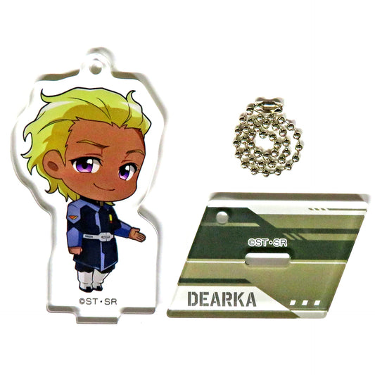 Dearka Elsman (Uniform) Mobile Suit Gundam SEED FREEDOM Trading Mini Chara Acrylic Stand Keychain Theater Goods [USED]