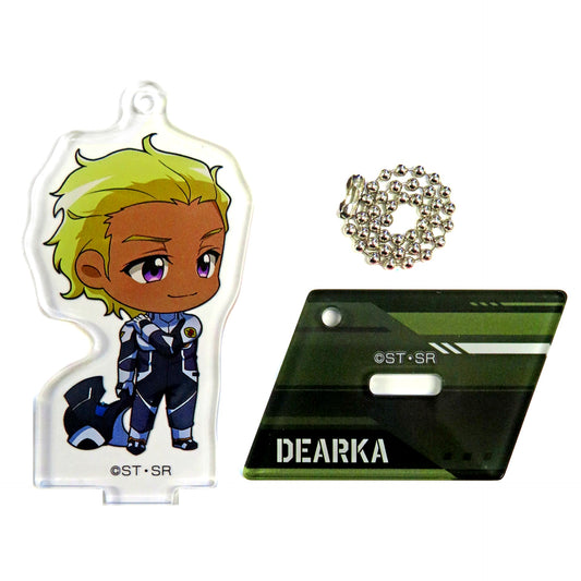 Dearka Elsman (Pilot Suit) Mobile Suit Gundam SEED FREEDOM Trading Mini Chara Acrylic Stand Keychain Theater Goods [USED]