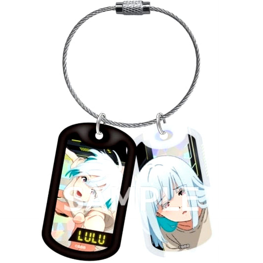Lulu Brave Bang Bravern! Dog Tag Style Keychain [USED]