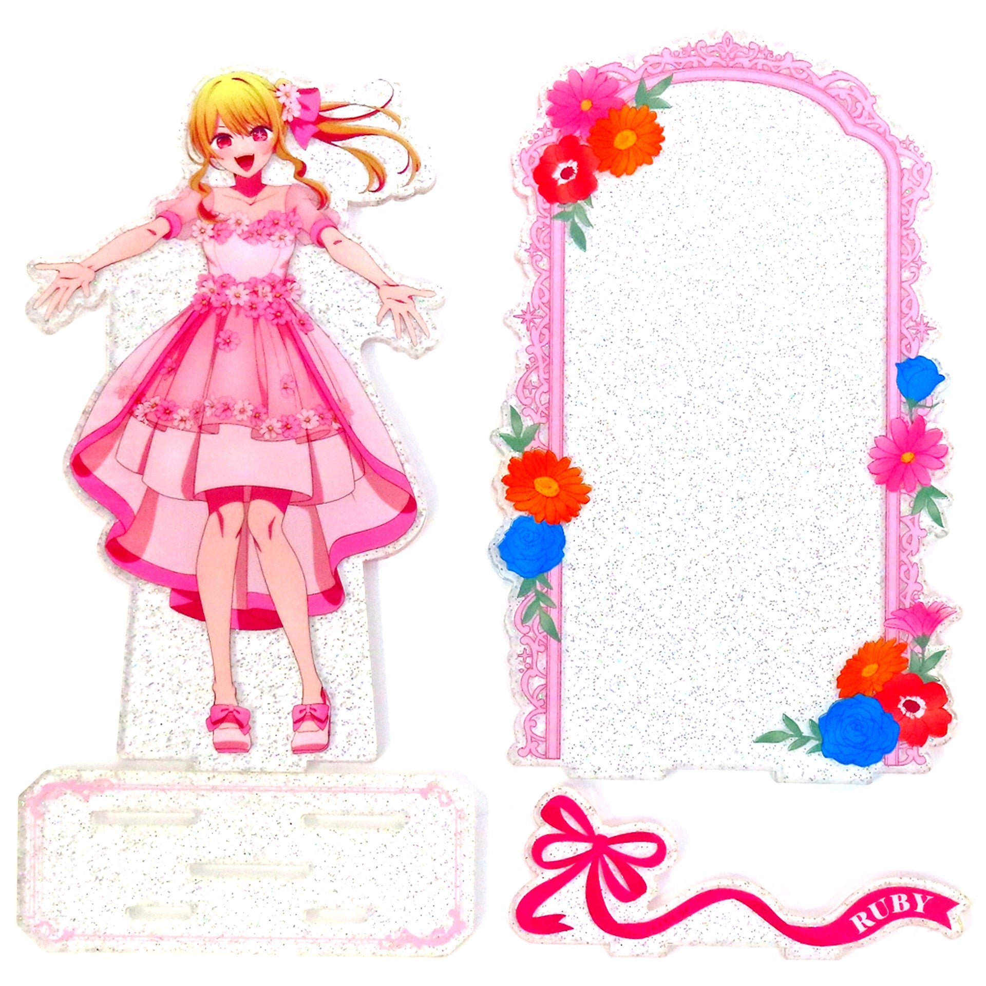 Ruby Hoshino Dress Up Ver. Oshi no Ko Dress Up Blooming Prize Campaign Part 2 Big Diorama Acrylic Figure [USED]