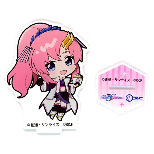 Lacus Clyne Mini Mobile Suit Gundam SEED FREEDOM x Roll Ice Cream Factory Trading Acrylic Stand [USED]