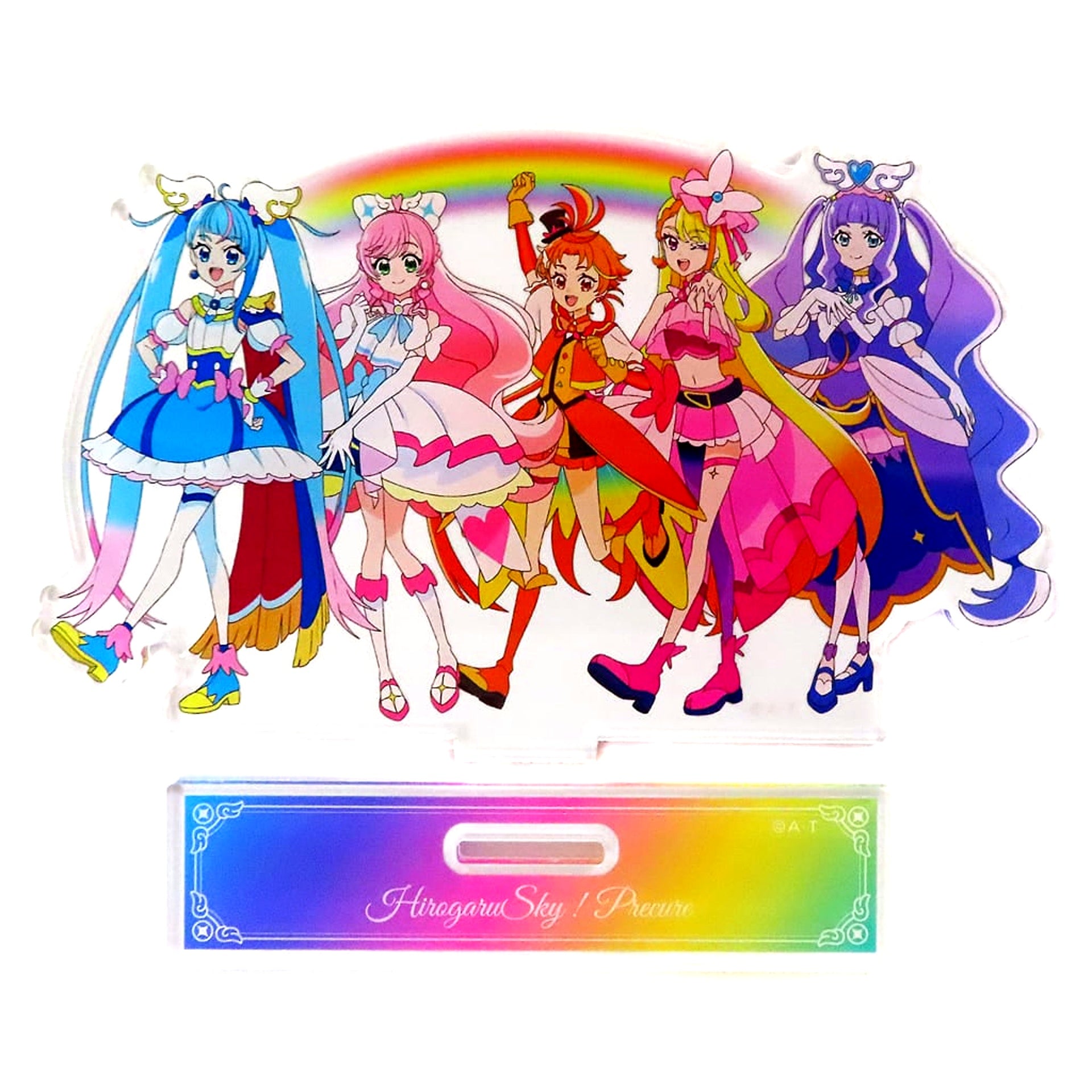 Soaring Sky! Pretty Cure Acrylic Stand Group Single Item Pretty Bag Lucky Bag 2024/Pretty Bag Lucky Bag 2024 DX Pretty Store Limited [USED]