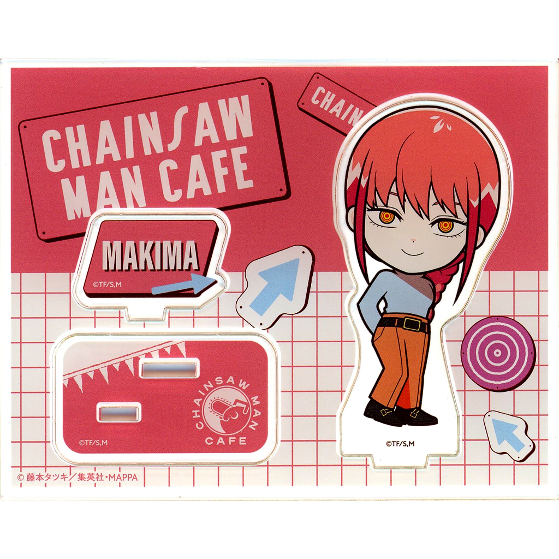 Makima Chainsaw Man Cafe Mini Character Acrylic Stand [USED]