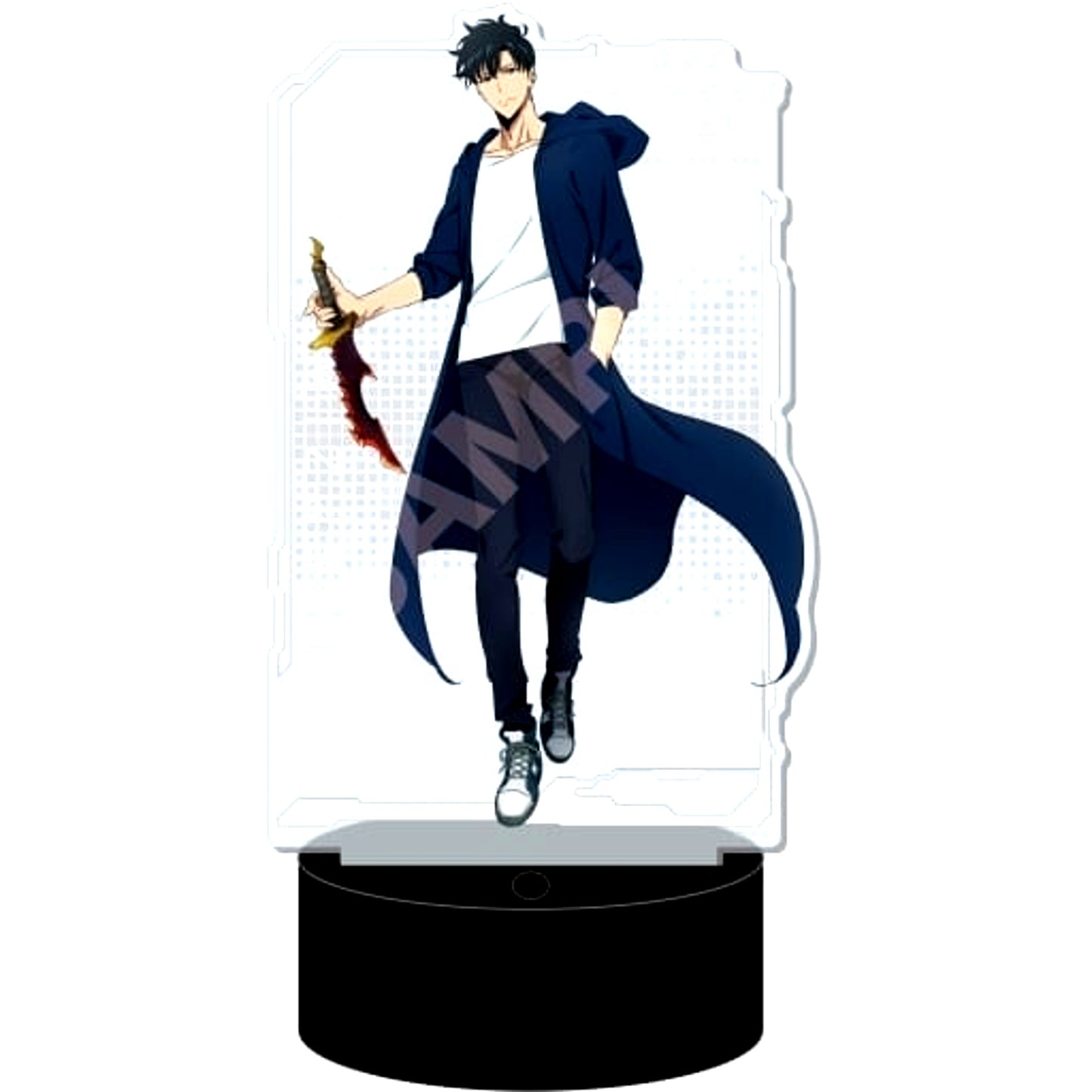 Shun Mizushino Solo Leveling LED Big Acrylic Stand No.01 [USED]