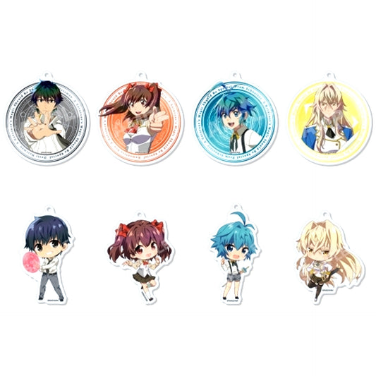 Set of 8 A Returners Magic Should Be Special Acrylic Keychain 01 [USED]